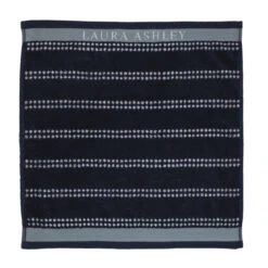Laura Ashley Keukendoek Midnight Stripe 50x50 Katoen
