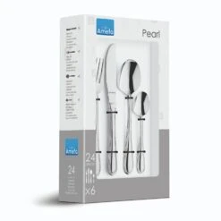 Keukengerei Winkel Online 23 Amefa Pearl Bestekset 24-delig Giftbox