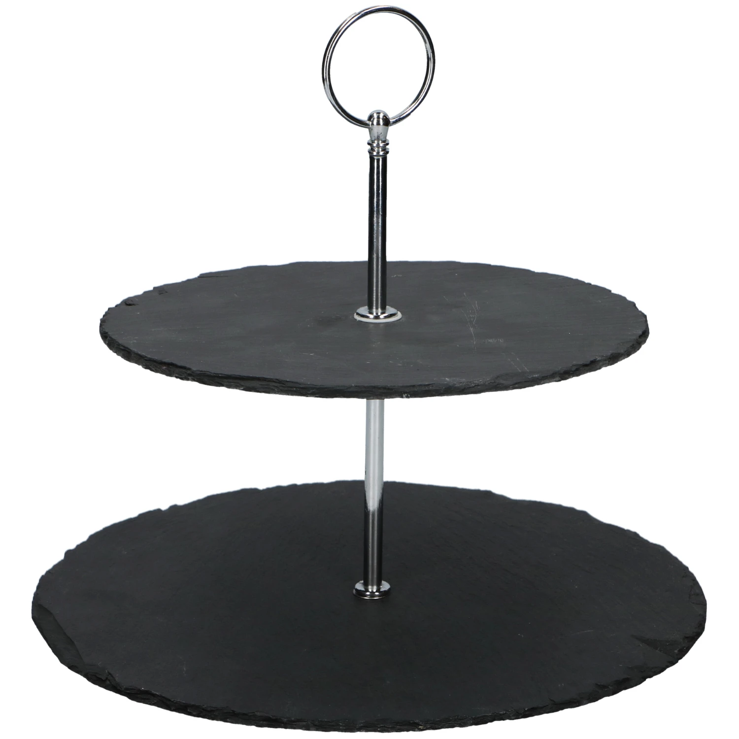 Alpina Etagère 2 Laags Leisteen 25 X 24 Cm 1 Alpina Etagère 2 Laags Leisteen 25 X 24 Cm