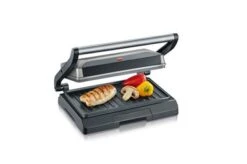 Severin Compacte Multigrill 800W Grijs MetallicKG 2394 -Keukengerei Winkel Online 101 2394 4 1