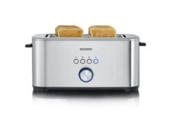 Severin Broodrooster Voor 4 Sneetjes XXL MetBagelfunctie AT 2512 -Keukengerei Winkel Online 101 2512 3 1