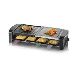 Severin Gourmet En Raclette-grill MetNatuurgrillsteen 8-persoons RG 9645 -Keukengerei Winkel Online 101 3699 4 1