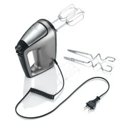 Severin Handmixer 400W Grijs Metallic HM 3832 -Keukengerei Winkel Online 101 3832 3 1