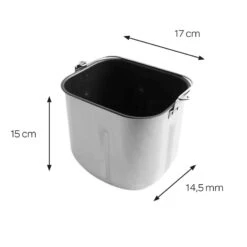 Inventum Broodbakmachine BM55 800 Gr Zwart 5 Inventum Broodbakmachine BM55 800 Gr Zwart -Keukengerei Winkel Online 101 4097 3 1