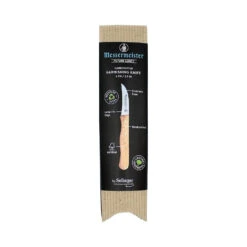 Schilmesje RVS Gebogen 6 Cm Duurzaam FSCBeukenhout