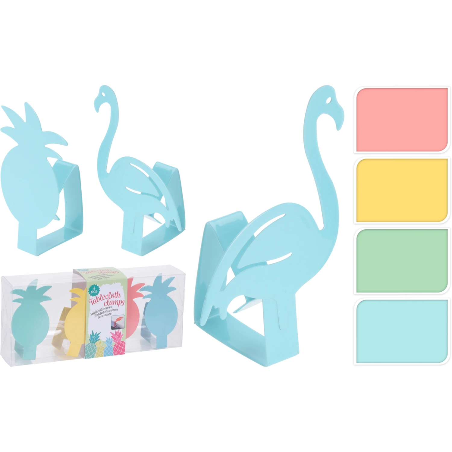 Tafelkleedklem S/4 2Ass 1 Tafelkleedklem S/4 2Ass