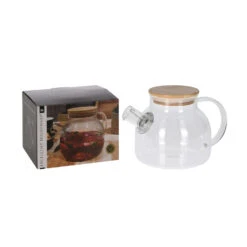 Excellent Houseware Theepot Borosilcaat 1 L -Keukengerei Winkel Online 101 7884 3 1