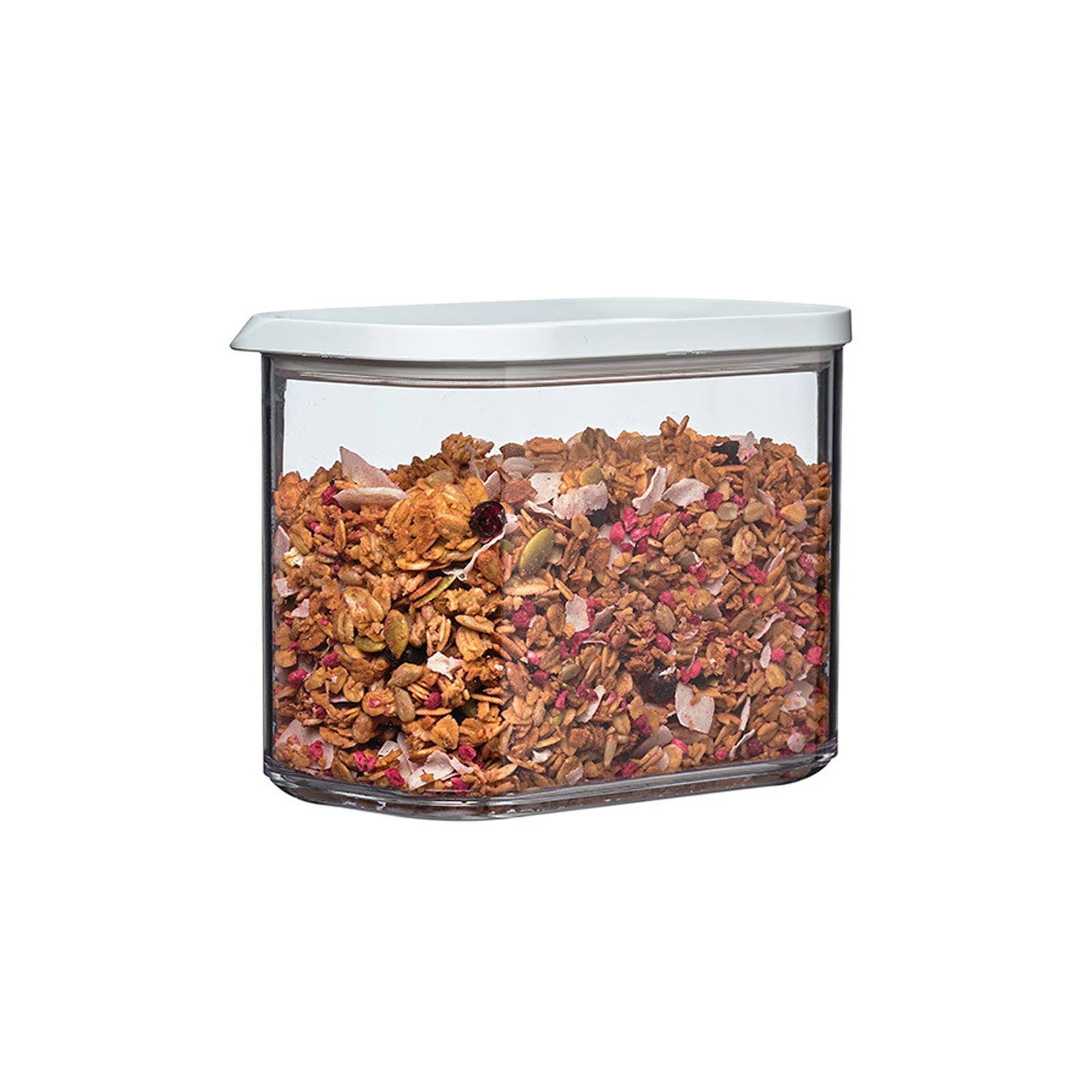 Mepal Modula Bewaardoos 1 L Witte Deksel 2 Mepal Modula Bewaardoos 1 L Witte Deksel - Afbeelding 2