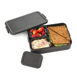 Brabantia Make & Take Bento Lunchbox Groot Donkergrijs -Keukengerei Winkel Online 102 3480 3 1