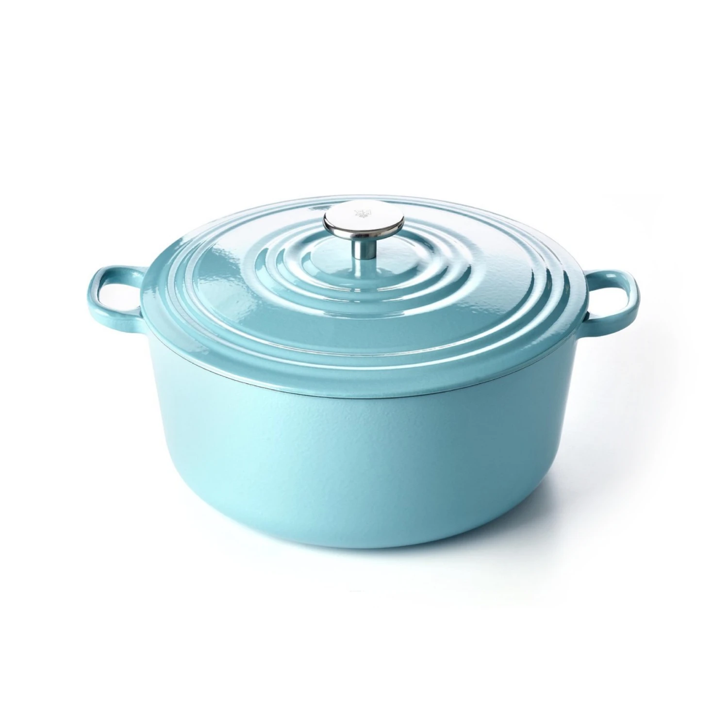 BK Bourgogne Braadpan Ø24 Cm Aqua Blue 1 BK Bourgogne Braadpan Ø24 Cm Aqua Blue