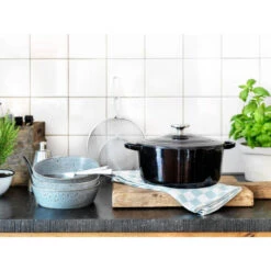BK Bourgogne Braadpan Ø24 Cm Aqua Blue 7 BK Bourgogne Braadpan Ø24 Cm Aqua Blue -Keukengerei Winkel Online 102 7527 3 1