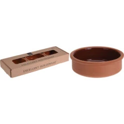 Excellent Houseware Tapasschalen Terracotta3 Stuks -Keukengerei Winkel Online 102 8083 3 1