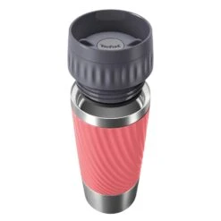 Tefal Travel Mug EasyTwist Isoleerbeker Koraalrood -Keukengerei Winkel Online 104 1610 4 1