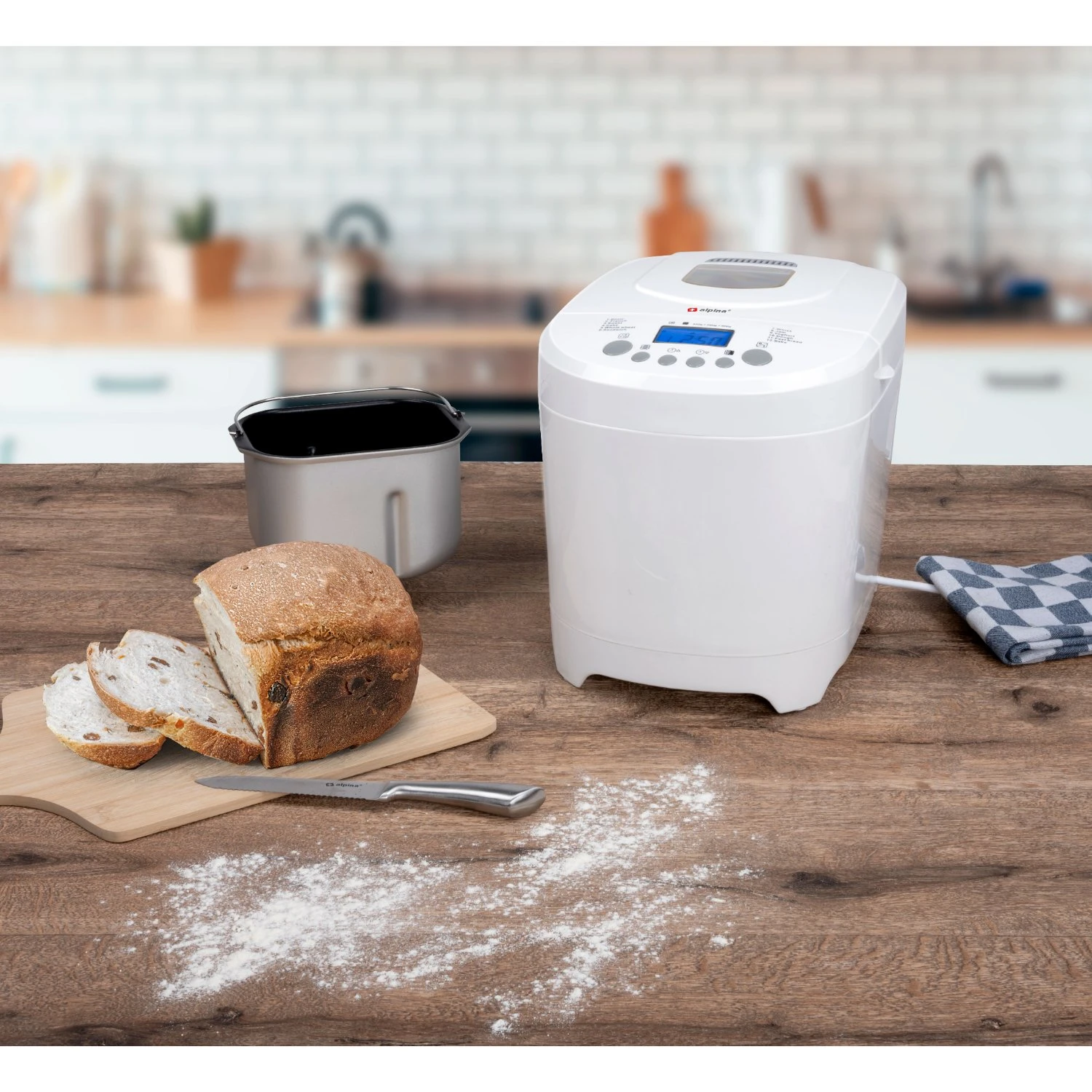 Alpina Broodbakmachine 2L 230V 8 Alpina Broodbakmachine 2L 230V - Afbeelding 8