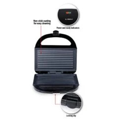 Alpina Contactgrill 750W -Keukengerei Winkel Online 209 6779 7 1