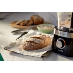 Philips Keukenmachine HR7530/10 Viva 850W Zwart/RVS -Keukengerei Winkel Online 212 5011 4