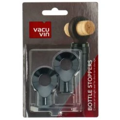 Vacu Vin 2 Bottle Stoppers -Keukengerei Winkel Online 7df50ce0746c4fbec267af05471858e3