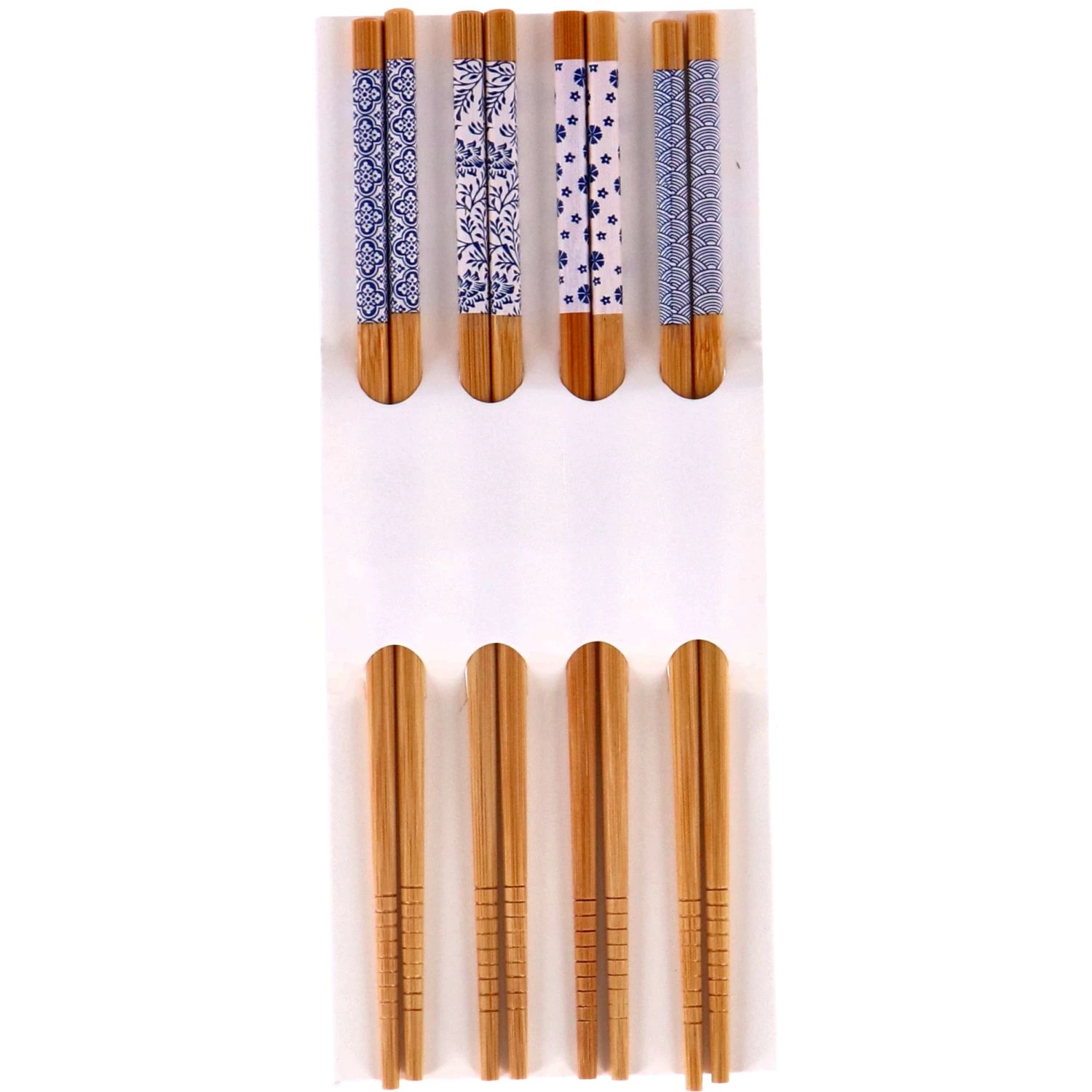 Eetstokjes Bamboe Set Van 8 2 Eetstokjes Bamboe Set Van 8 - Afbeelding 2