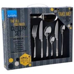 Amefa Bestekset Manille 42 Delig -Keukengerei Winkel Online bad073fb3d9116a4b0d3fe6cd4caa40c