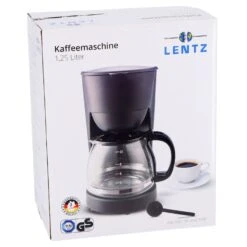 Koffiezetapparaat 1,25L Zwart 750W -Keukengerei Winkel Online bb7a545f64dcbc170ce5ff023bb39618