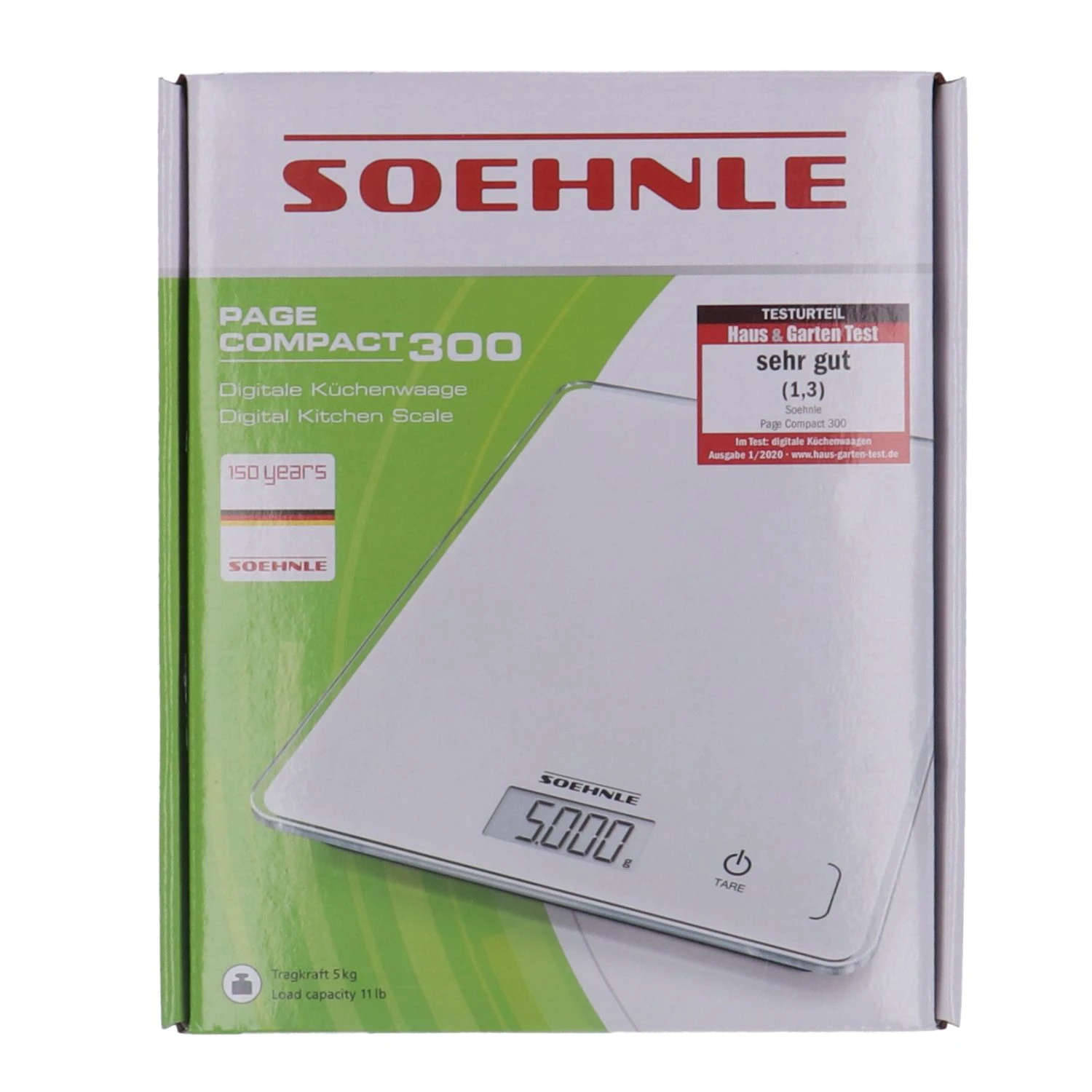 Soehnle Keukenweegschaal Page Compact 300 2 Soehnle Keukenweegschaal Page Compact 300 - Afbeelding 2
